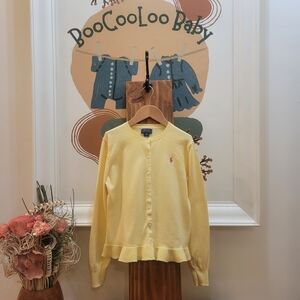 Ralph Lauren Yellow Kids Sweater